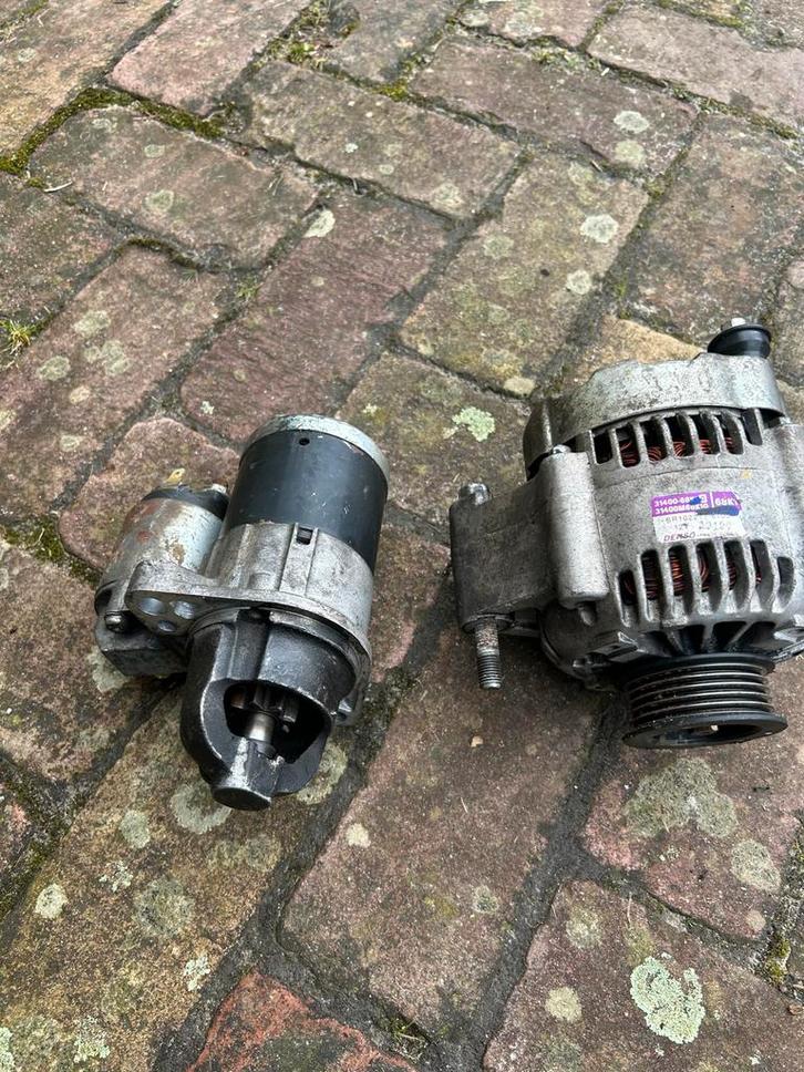 Startmotor en Dynamo - Suzuki Alto, Auto-onderdelen, Motor en Toebehoren, Suzuki, Gebruikt, Ophalen