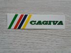sticker CAGIVA, Ophalen of Verzenden, Zo goed als nieuw, Overige typen
