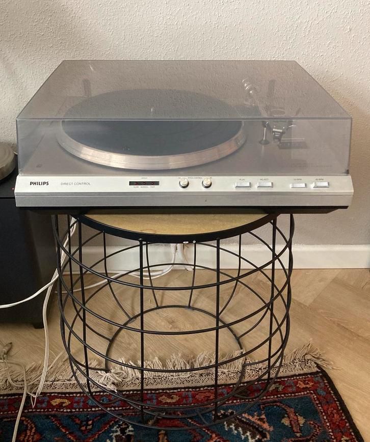 Philips platenspeler (type 22 AF729/50), Audio, Tv en Foto, Platenspelers, Gebruikt, Platenspeler, Philips, Automatisch, Ophalen