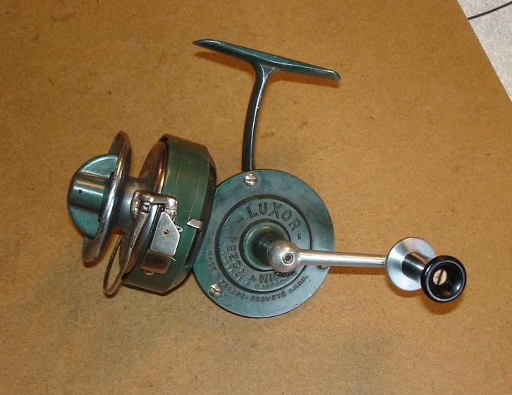 vintage molen LUXOR, Watersport en Boten, Hengelsport | Algemeen, Gebruikt, Molen, Ophalen of Verzenden