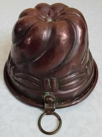 Antieke rood koperen cake/taartvorm tulband beschikbaar voor biedingen