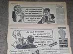 Advertenties Heineken lekkerste bier (krant 1960), Ophalen of Verzenden, 1960 tot 1980, Knipsel(s)