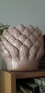 Bloempot roze, Ophalen, Rond, Zo goed als nieuw, Minder dan 25 cm