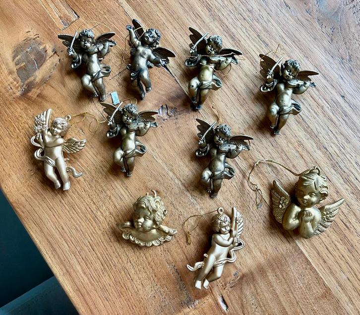 Kerstboomdecoratie, aparte Engelse items, Diversen, Kerst, Zo goed als nieuw, Ophalen of Verzenden