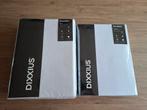 Dixxius set molton + hoeslaken voor een splittopper 160x200, Ophalen of Verzenden, Wit, Hoeslaken of Sloop, Nieuw