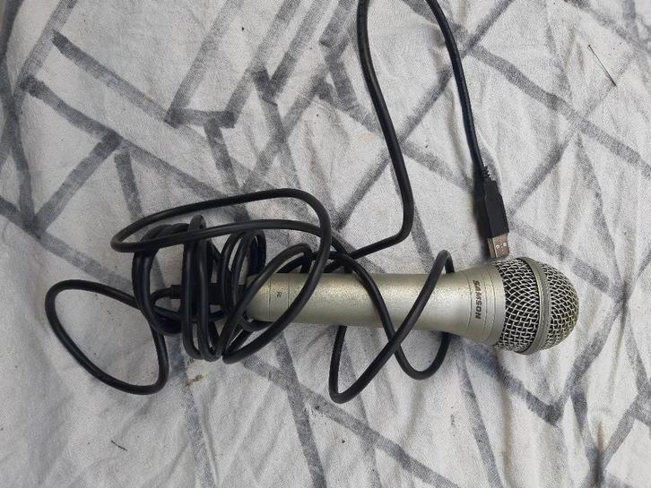 Microfoon Samson Q1U-USB, Muziek en Instrumenten, Microfoons, Gebruikt, Zangmicrofoon, Ophalen
