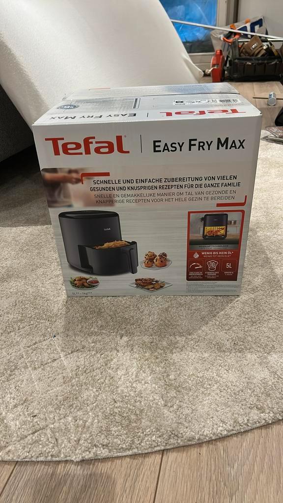 Tefal Easy Fry Max nieuw in doos, Witgoed en Apparatuur, Frituurpannen, Nieuw, 4 liter of meer, Ophalen of Verzenden