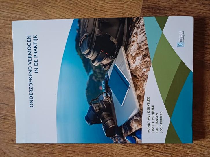 Lisette Munneke - Onderzoekend vermogen in de praktijk, Boeken, Schoolboeken, Zo goed als nieuw, Nederlands, Overige niveaus, Ophalen of Verzenden