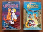 Disney VHS: Reddertjes & Aristocats - Gebruikt, Alle leeftijden, Ophalen of Verzenden, Gebruikt, Overige genres