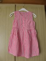 Goedkoop luchtig mouwloos rood roze wit viscose jurkje 128, Gebruikt, Meisje, Ophalen of Verzenden, Jurk of Rok