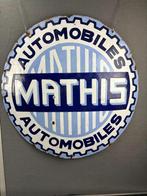 Mathis automobiles jaren 20 bol emaille bord, Ophalen