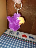 Croky sleutelhanger knuffeltje paars 9 cm, Ophalen of Verzenden, Zo goed als nieuw