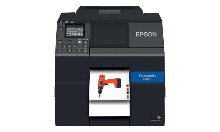 Epson colorworks C6000ae, Computers en Software, Labelprinters, Zo goed als nieuw, Tape-label, Ophalen