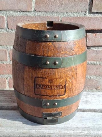 Karlsberg Bier Houten Vat Café Bar Horeca Mancave Brouwerij  beschikbaar voor biedingen