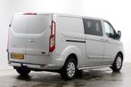 Ford Transit Custom 2.0 TDCI 130pk L2H1 Limited D.C. Airco/N, Voorwielaandrijving, 15 km/l, Euro 6, 4 cilinders