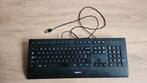 Logitec k280e usb toetsenbord, Computers en Software, Toetsenborden, Ophalen of Verzenden, Zo goed als nieuw