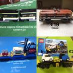 Nieuwe Lego treinwagon in verzegelde zakjes en gebruikte, Ophalen of Verzenden, Nieuw, Losse stenen, Lego