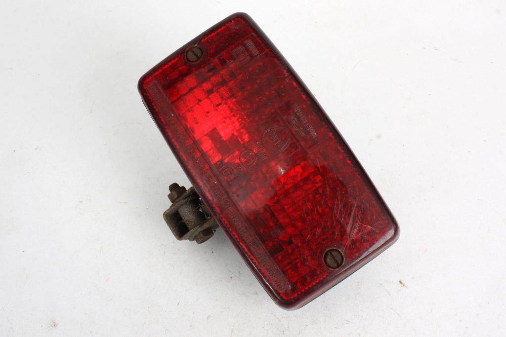 mistlamp achter Ruhla DDR , vintage mist lamp oldtimer FER, Ophalen, Gebruikt