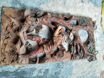 Houten Houtsnijwerk: Houthakker beschikbaar voor biedingen