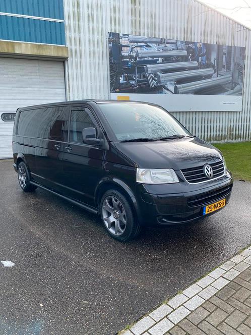 Vw Transporter 2.5 TDI, Auto's, Bestelauto's, Particulier, Achteruitrijcamera, Volkswagen, Diesel, Handgeschakeld, Zwart, Zwart