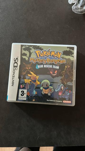 Pokemon mystery dungeon blue rescue team compleet beschikbaar voor biedingen