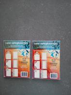 2 setjes van samen 15 luxe oplegkaartjes, Samen €2.00, Ophalen of Verzenden, Nieuw, Overige thema's, Blanco kaart of Basiskaart