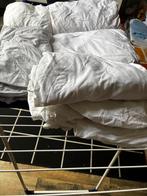 Twee persoons Splitlakens, Huis en Inrichting, Ophalen, Gebruikt, Wit, Overige typen