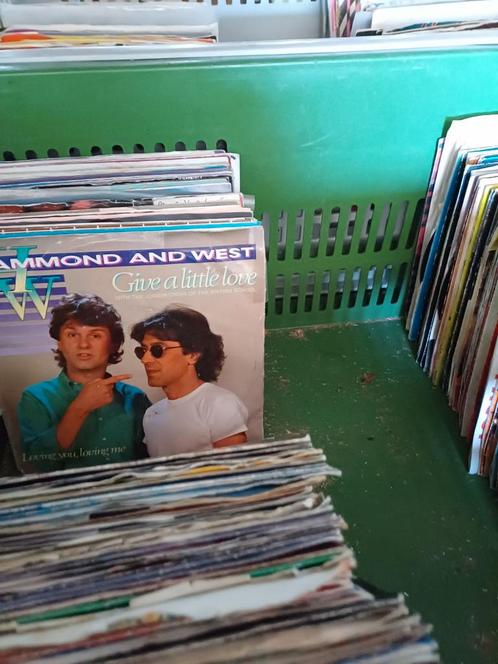 Grote partij vinyl singles 2000 , vinyl, Cd's en Dvd's, Vinyl | Verzamelalbums, Zo goed als nieuw, Overige formaten, Ophalen