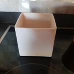 bloempot overpotje, Tuin en Terras, Vierkant, Ophalen of Verzenden, Zo goed als nieuw, Aardewerk