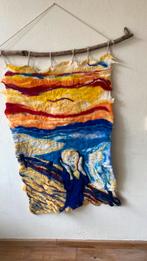 Akoestisch vilten wandkleed ‘De Schreeuw’, Huis en Inrichting, Woonaccessoires | Wanddecoraties, Ophalen of Verzenden, Nieuw