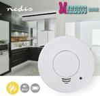 Rookmelder, Smoke detector, Rook alarm, batterij, Nedis, Nieuw, Info@marbeco.nl, Ophalen of Verzenden