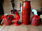 vintage aardewekt kwartet, Antiek en Kunst, Ophalen