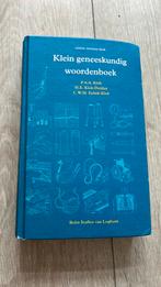 Te koop Klein Geneeskundig woordenboek, Ophalen of Verzenden, Gelezen, C.W.M. Eelink-Klok; H.E. Klok-Donker