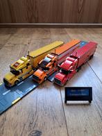 Lego city 3221 MOC gele, rode en oranje vrachtwagens, Kinderen en Baby's, Speelgoed | Duplo en Lego, Ophalen of Verzenden, Zo goed als nieuw
