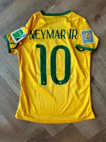 Voetbalshirt Brazilië Neymar Jr. #10 maat S beschikbaar voor biedingen