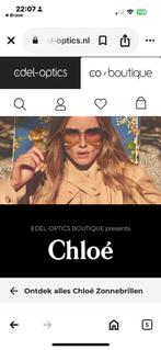 Chloe’ Trendy Zonnebril, Overige merken, Zonnebril, Bruin, Nieuw