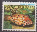 Australië 1984 Tropische vis perfins, Ophalen of Verzenden, Gestempeld