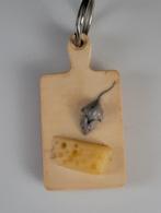 Leerdammer Sleutelhanger met Muis en Kaas, Ophalen of Verzenden, Gebruikt