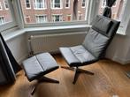 Chillset Stoel + Hocker Zuiver/Vanharte, Huis en Inrichting, Grijs, Modern, Gebruikt, Metaal