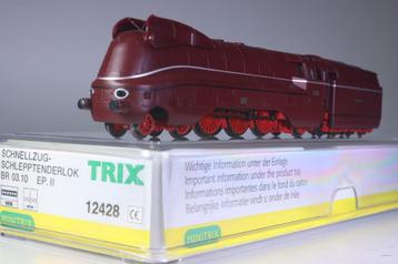 Stroomlijnlocomotief BR 03.10, rood, NEM-stekker, DRG beschikbaar voor biedingen