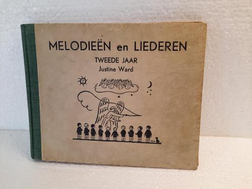 BOEK: MELODIEËN EN LIEDEREN – TWEEDE JAAR – JUSTINE WARD, Boeken, Muziek, Gelezen, Algemeen, Ophalen of Verzenden