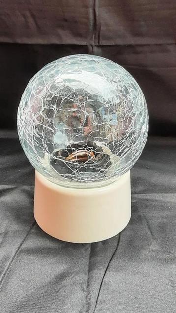 Zeldzame plafondlamp plafonnière krakalee glas, beschrijving beschikbaar voor biedingen