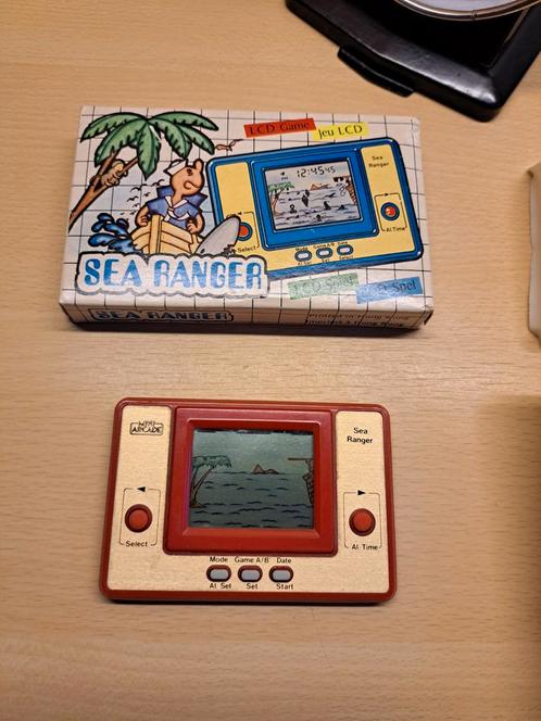 Vintage Sea Ranger LCD Game met Doos mini arcade, Spelcomputers en Games, Games | Nintendo Game Boy, Gebruikt, Avontuur en Actie