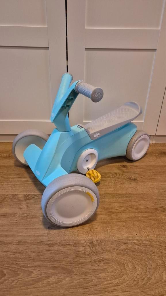 Berg Go2 Loopfiets / Driewieler - Blauw, Kinderen en Baby's, Speelgoed | Buiten | Voertuigen en Loopfietsen, Zo goed als nieuw