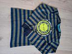 B'Chill longsleeve donkerblauw/ groen  maat 152/158, B'Chill, Gebruikt, Ophalen of Verzenden, Shirt of Longsleeve