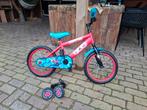 Stoere jongensfiets 16 inch inclusief zijwieltjes., Ophalen, Gebruikt, Staal, 16 tot 20 inch