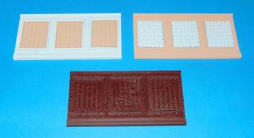 Modulaire lambrisering voor poppenhuis in 1:18 - 3D-prints beschikbaar voor biedingen