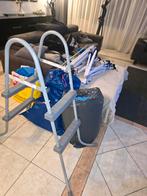 Opzetzwembad met trap, pomp & ondervloer, Ophalen of Verzenden