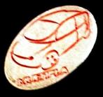 Fiat Multipla pin rood, Ophalen of Verzenden, Nieuw, Transport, Speldje of Pin