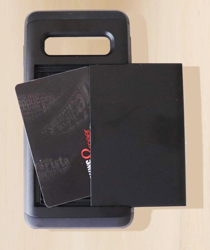 Samsung S10 backcover met pashouder (nieuw), Telecommunicatie, Mobiele telefoons | Hoesjes en Frontjes | Samsung, Nieuw, Frontje of Cover